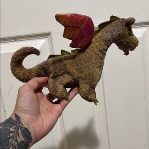 Rare Scorch Beanie Baby 431 Tush Tag Red Orange Iridescent Wings KR 1998